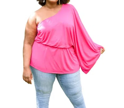 Shop White Birch Call Me Maybe Shirt In Pink