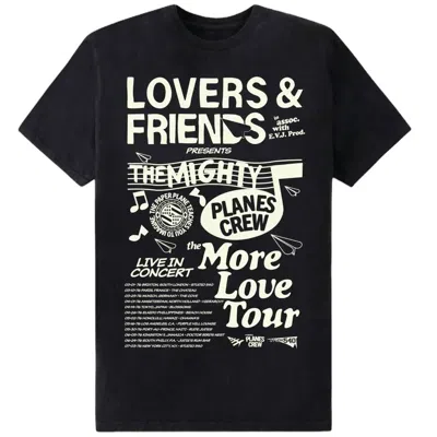 Paper Planes Men's More Love Tee In Black In Black