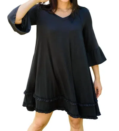 Ninexis Coast Dress In Black In Black