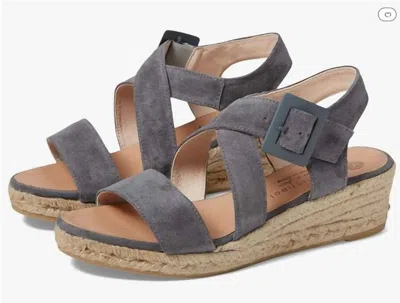 Eric Michael Women Lago Sandal In Slate In Grey
