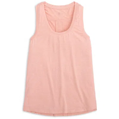 Fish Hippie Co Women's Bimini Performance Tank In Peach In Pink