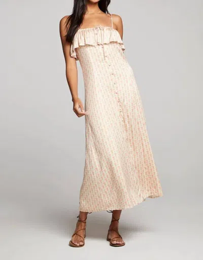 Saltwater Luxe Rose Bloom Maxi Dress In Multi In Multi