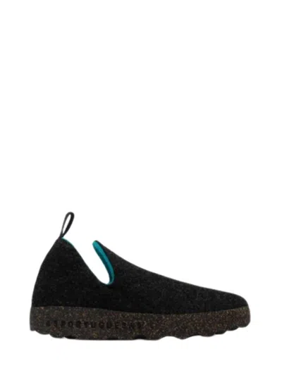 Asportuguesas Unisex City Slip-on Shoes In Anthracite In Grey