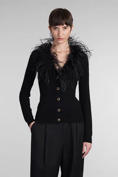 Shop Alessandra Rich Cardigan In Black