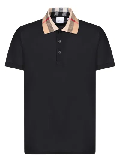 Shop Burberry T-shirts In Black