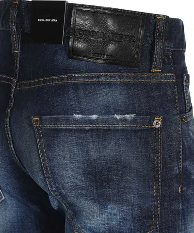 Shop Dsquared2 Cool Guy 5-pocket Jeans In Navy