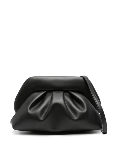 Shop Themoirè Tia Clutch In Black