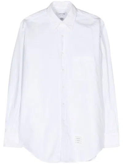 Thom Browne Men's Cotton Shirt In White