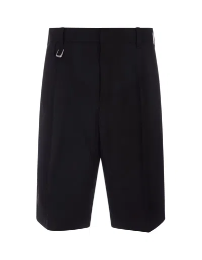 Jacquemus Tailored Bermuda Shorts In Wool In Black