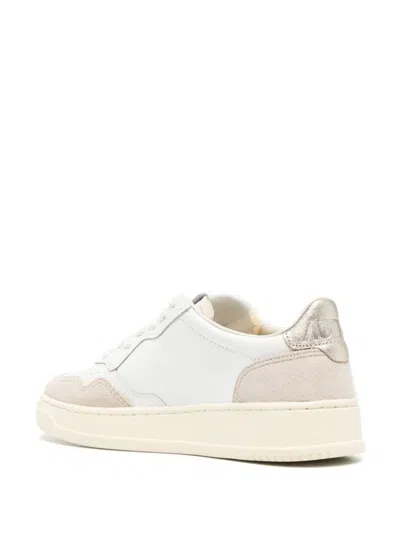 Shop Autry Medalist Sneakers In White