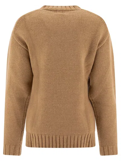 Ines De La Fressange Paulin Knitwear In Beige