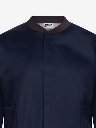 Zeco Schoolwear Kids School Painting Smock In Blue