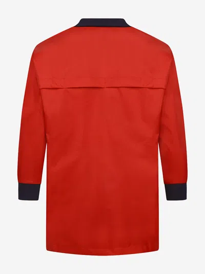 Zeco Schoolwear Kids School Painting Smock In Red