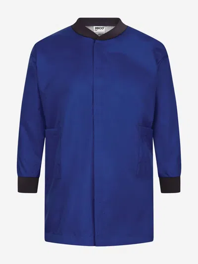 Zeco Schoolwear Kids School Painting Smock In Blue