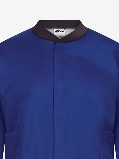 Zeco Schoolwear Kids School Painting Smock In Blue