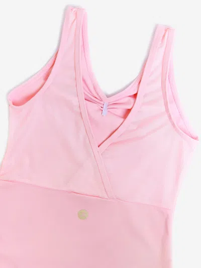 Danskin Girls Allegro Leotard In Pink