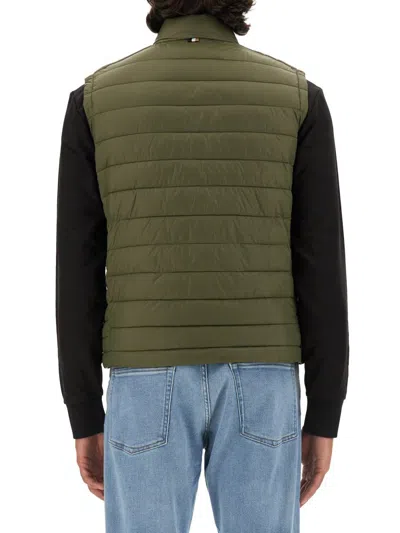 Shop Hugo Boss Boss Walking Vest In Green