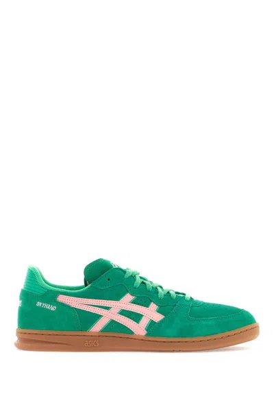 Shop Asics Skyhand Og Sneakers In Green