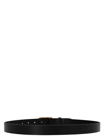 Balenciaga Bb Thin Belts Black