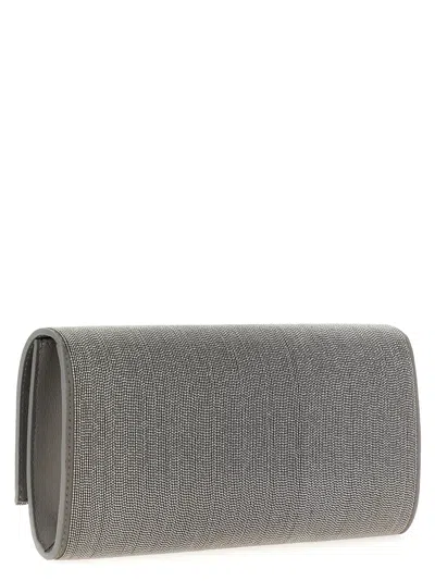 Shop Brunello Cucinelli 'precious' Clutch