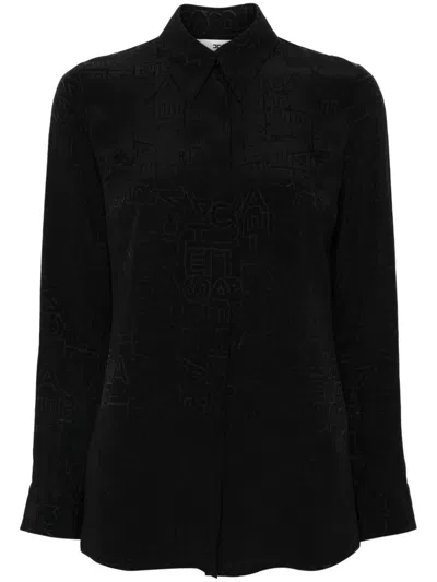 Shop Elisabetta Franchi Shirt Clothing In Black