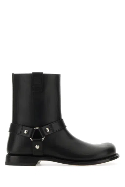 Shop Loewe Boots In Black