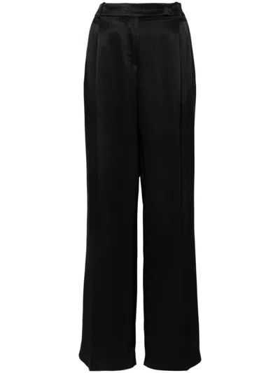 Shop Pinko Trousers Black