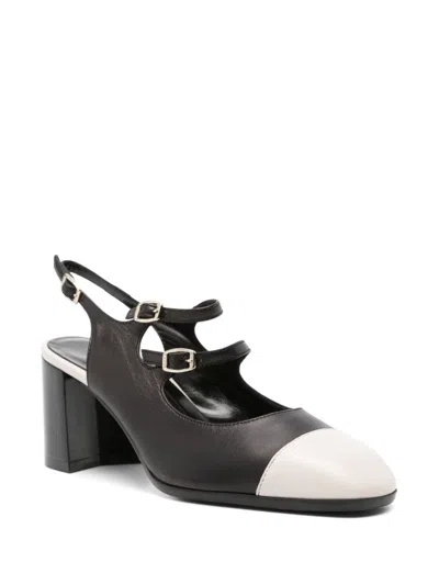 Shop Carel Paris Papaya Leather Slingback Mary Janes