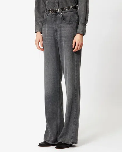 Isabel Marant Étoile Belvira Pants In Gray
