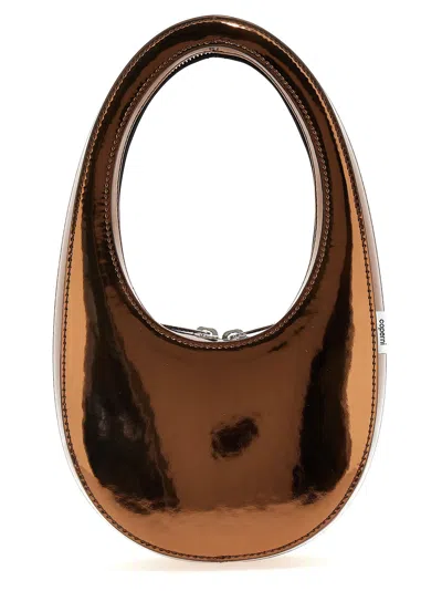 Shop Coperni 'mirrored Mini Swipe Bag' Handbag