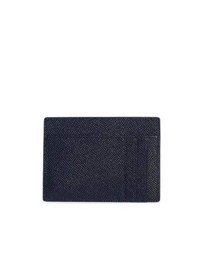 Shop Dolce & Gabbana 'dauphine' Black Lear Card Holder