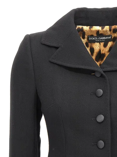 Dolce & Gabbana Single-breasted Wool Blazer