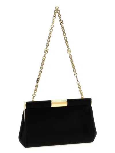 Dolce & Gabbana Marlene Small Satin Shoulder Bag