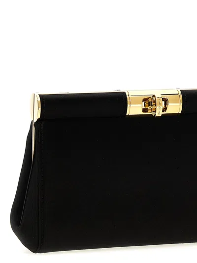 Dolce & Gabbana Marlene Small Satin Shoulder Bag