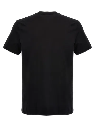 Dolce & Gabbana Tricolor Logo Stretch Cotton T-shirt
