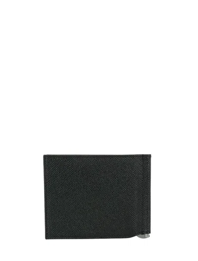 Dolce & Gabbana Small Zip-around Wallet In Calfskin With Raised Logo