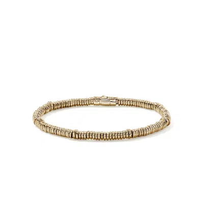 John Hardy Heishi Bracelet In Gold