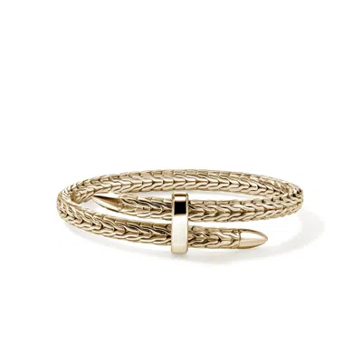 John Hardy Spear Flex Cuff Bracelet In Gold