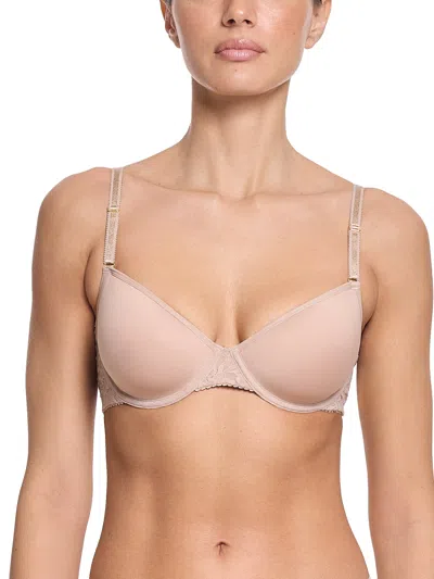 Hanky Panky Signature Lace T-shirt Bra In Brown