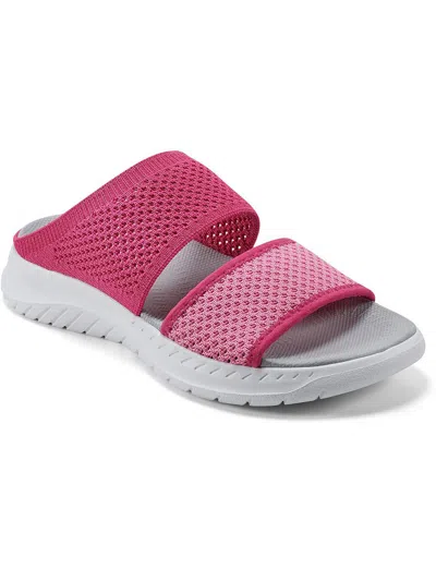 EASY SPIRIT DAVERA 2 WOMENS OPEN TOE SLIP ON SLIDE SANDALS 