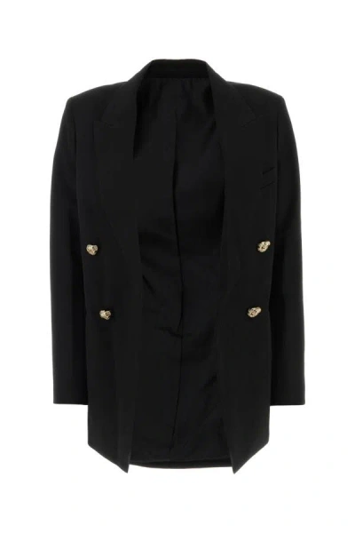 Lanvin Jackets And Vests In Black