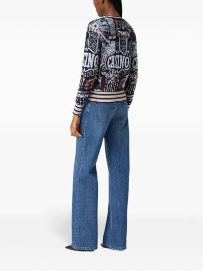 Missoni Graphic-print Knitted Jumper In Sm9f2