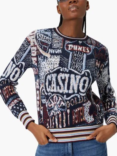 Missoni Graphic-print Knitted Jumper In Sm9f2