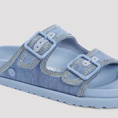 Shop Birkenstock Sandals In Blue