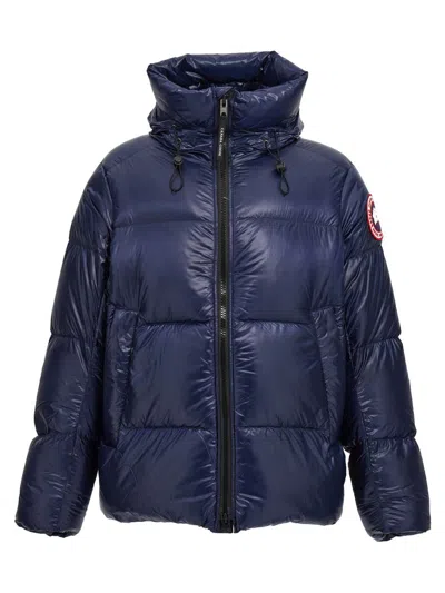 Shop Canada Goose 'crofton' Down Jacket In Blue