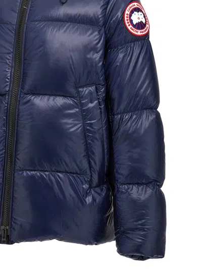 Shop Canada Goose 'crofton' Down Jacket In Blue