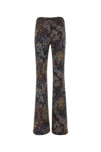 Shop Etro Pants In Printed