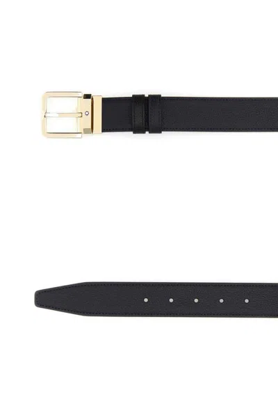 Shop Montblanc Belt In Blue