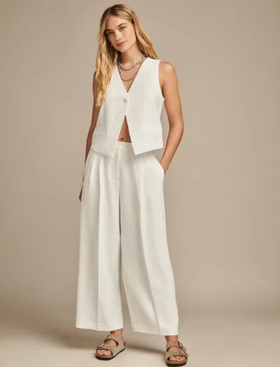 LUCKY BRAND WOMEN'S CROPPED POLY PANT 