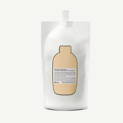 Davines Nounou Shampoo Refill Pouch Set In White